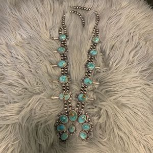 thomas fransisco Jewelry - New • genuine turquoise sterling squash blossom thomas fransisco Jewelry - New • genuine turquoise sterling squash blossom